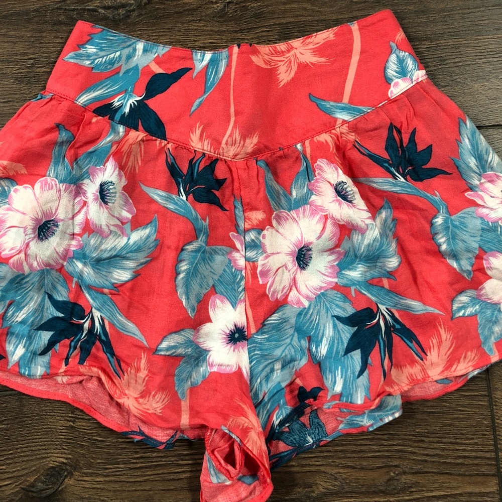 Floral Flowy Shorts
